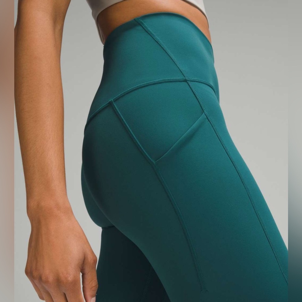 lululemon athletica Storm Teal Align 25" high waisted leggings